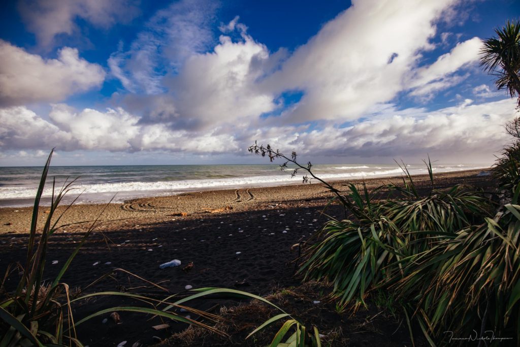 Hokitika Beach in the morning