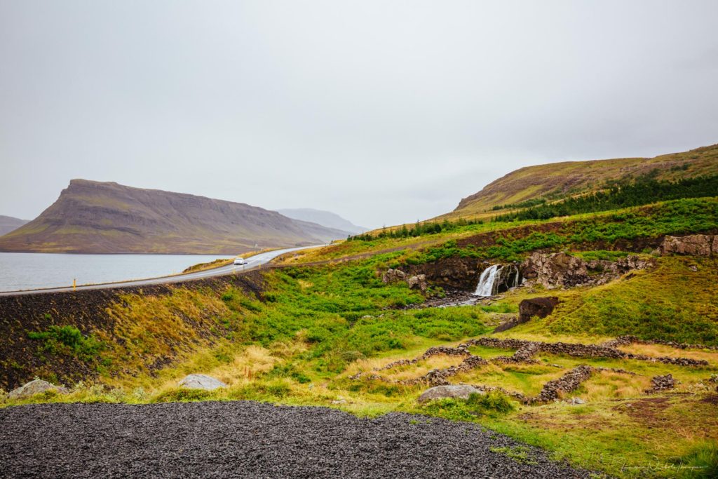 Waterfall in Iceland