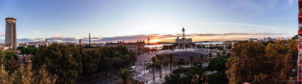 a room with a view in Barcelona