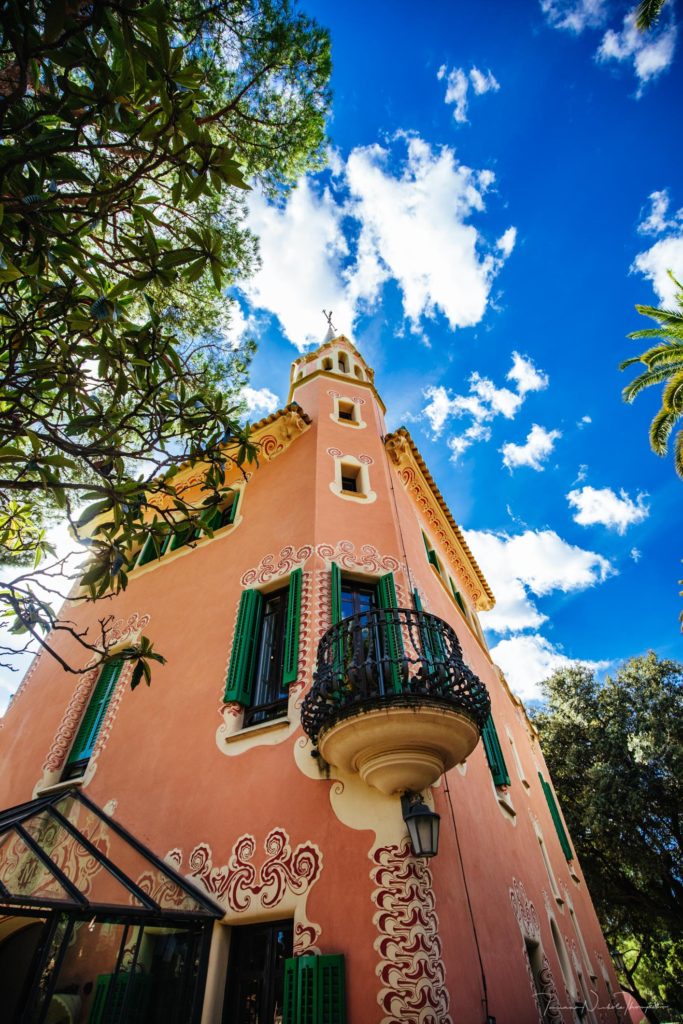 Gaudi house in Barcelona