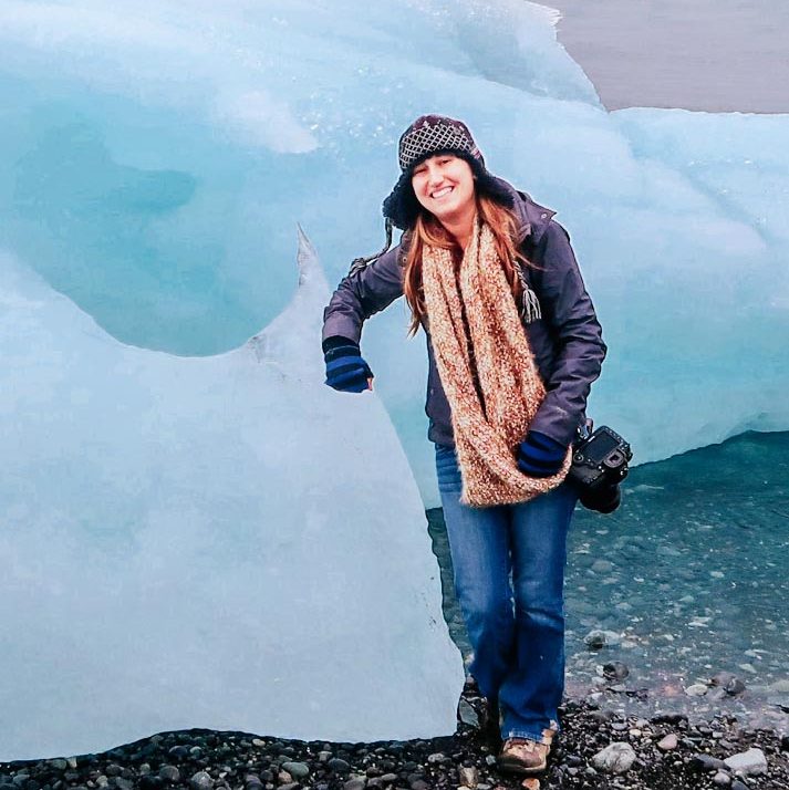 My in iceland at diamond beach iceland