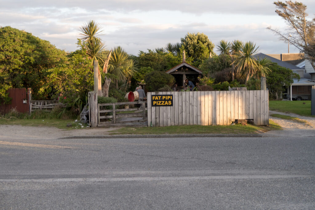 fat pipi pizza, Hokitika