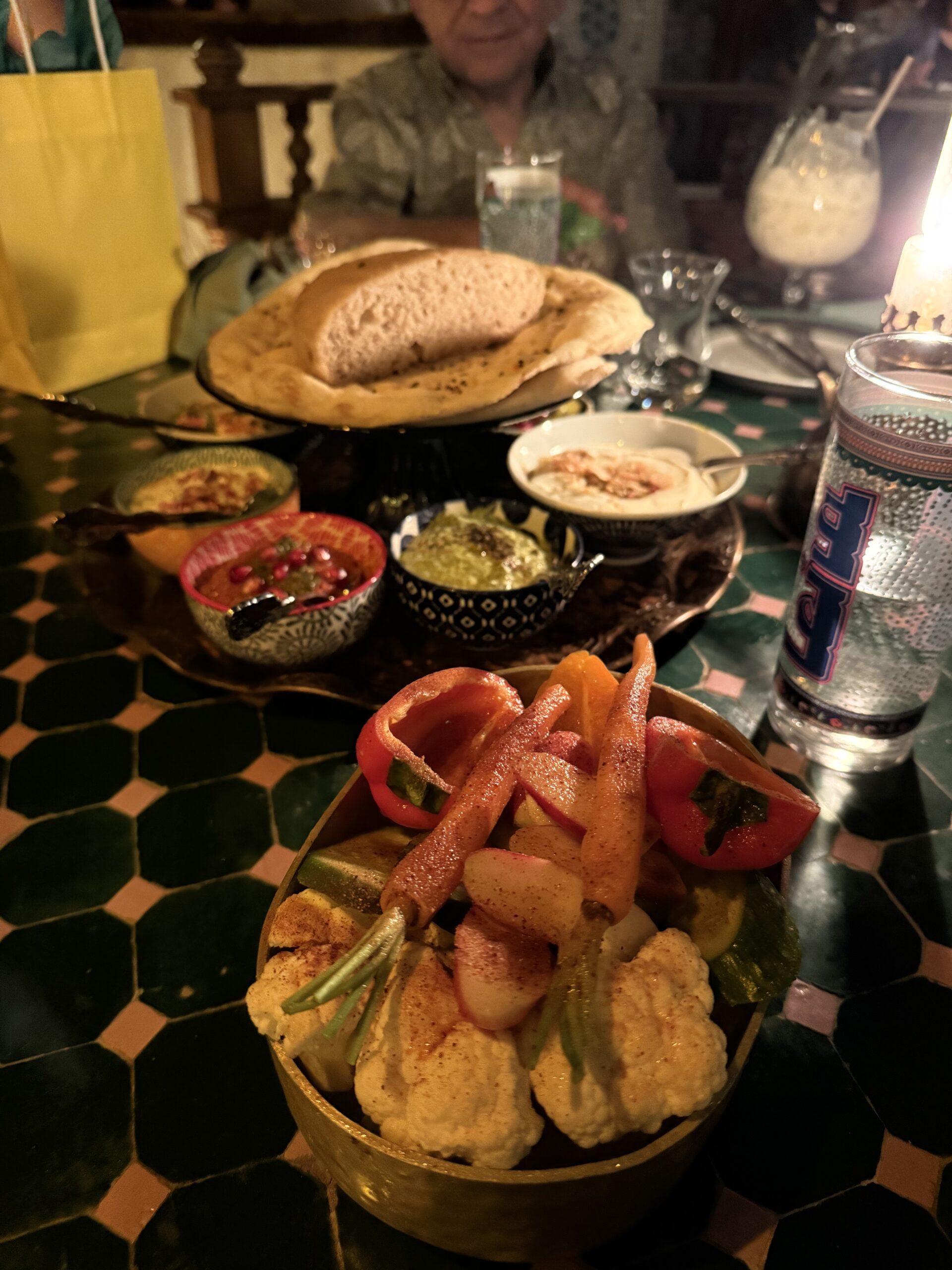 the Salatim Platter at Leila North Park