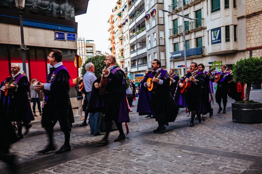 Festival in the streets of Jaen