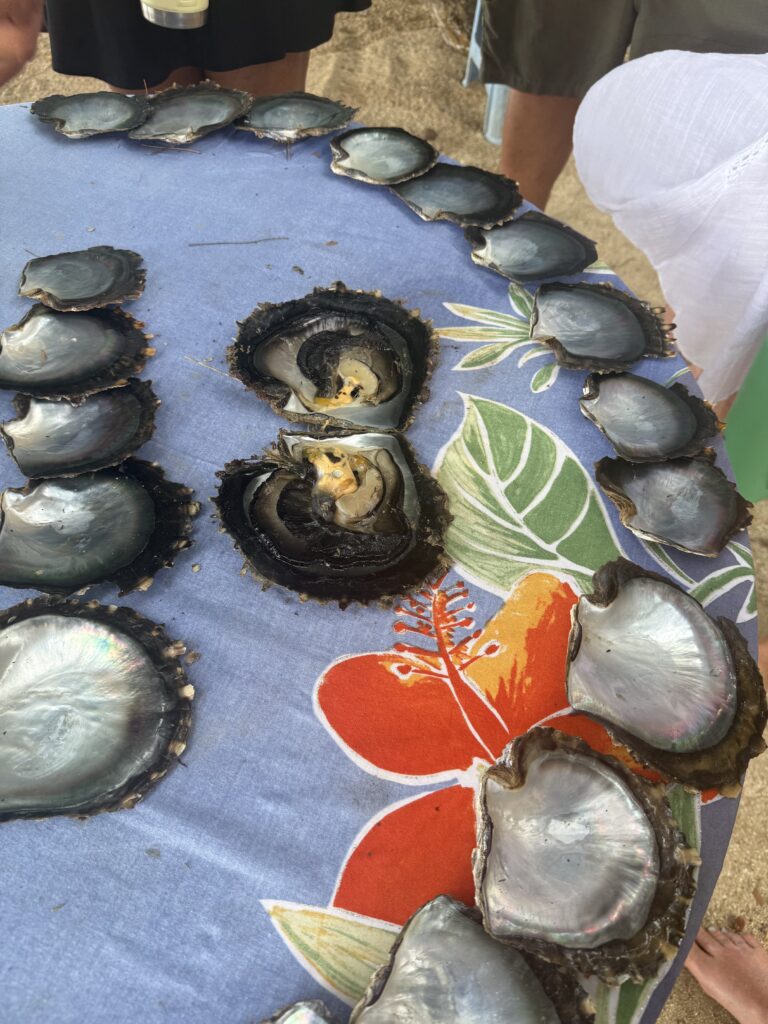 oyster pearls, Tahiti Itinerary