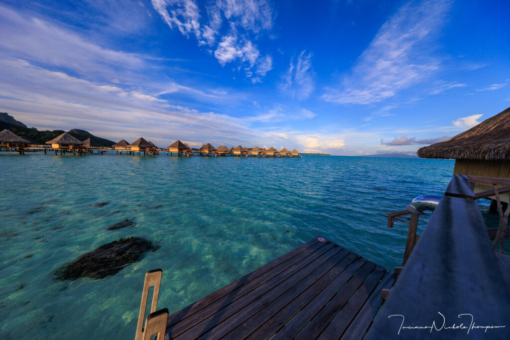 View in Bora Bora, Tahiti
